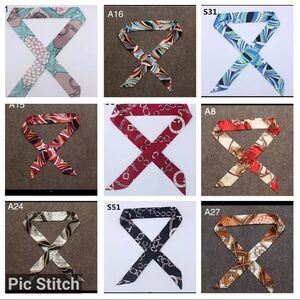 3 for $20.‎ SILK SCARF FOR HAIR, WAIST, WRIST, BAG